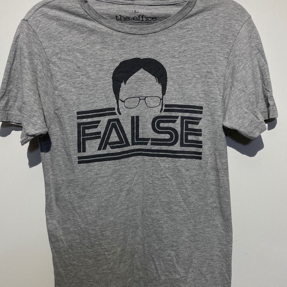 Dwight Schrute False The Office T-Shirt Size Small
